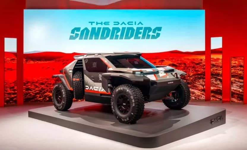 Dacia Sandrider: Dakarský špeciál vyzerá futuristicky a poháňa ho vidlicový šesťvalec
